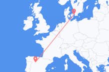 Flyreiser fra Valladolid, Spania, til København, Spania