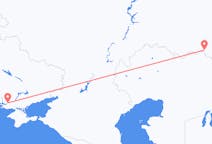 Vols depuis la ville d'Orsk vers la ville de Kherson