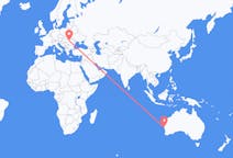 Flyg från Geraldton, Australien till Cluj-Napoca, Rumänien