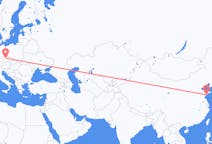 Flyreiser fra Qingdao, til Praha