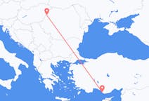 Flights from Gazipaşa, Turkey to Oradea, Romania