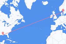 出发地 美国新奥尔良目的地 瑞典哥德堡的航班