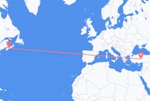 Flyg från Halifax, Kanada till Nevsehir, Turkiet