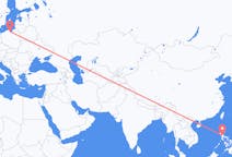 フィリピンのから マニラ、ポーランドのへ グダニスクフライト