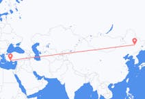 Flights from Harbin, China to Antalya, Turkey
