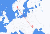 Flights from Oslo, Norway to Iași, Romania