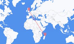 Flights from Maroantsetra, Madagascar to Nottingham, England