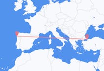 Flyreiser fra Istanbul, Tyrkia til Vigo, Spania