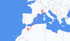 Flights from Errachidia to Monaco