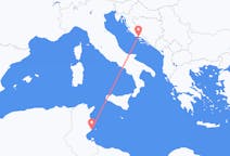Vluchten van Sfax naar Split