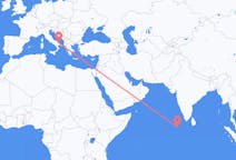 Flights from Dharavandhoo, Maldives to Bari, Italy