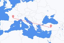 Flights from Aurillac, France to Kayseri, Turkey