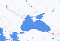 ตั๋วเครื่องบินจากเมืองกอชิตเซไปยังเมืองAğrı