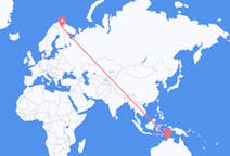 Flyreiser fra Darwin, Australia til Ivalo, Finland