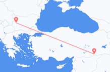 Vluchten van Mardin, Turkije naar Sofia, Bulgarije