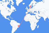 Flyrejser fra Macaé, Brasilien til København, Danmark