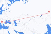 Flights from Neryungri, Russia to Skopje, Republic of North Macedonia