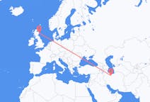 Flights from Tehran to Aberdeen