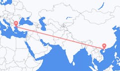 Рейсы из Чжаньцзяна, Китай на Лемнос, Греция