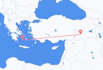 ตั๋วเครื่องบินจากเมืองดียาร์บากึร์ไปยังเมืองPlaka, Milos