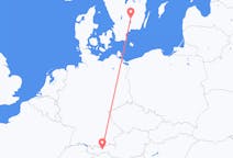 Flyreiser fra Innsbruck, Østerrike til Växjö, Sverige
