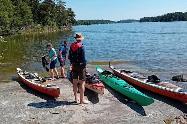 Tour de 2 días en kayak por el archipiélago de Estocolmo