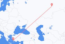 出发地 俄罗斯出发地 叶卡捷琳堡目的地 土耳其哈利卡那索斯的航班