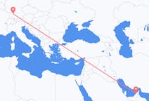 来自阿拉伯联合酋长国出发地 杜拜目的地 德国斯图加特的航班