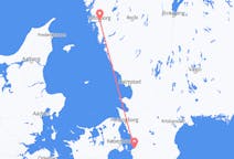 Loty z Malmo, Szwecja do Göteborg, Szwecja