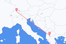 Flights from Zurich to Ohrid