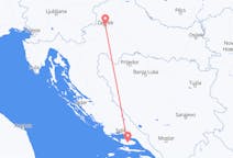 Flyg från Zagreb, Kroatien till Brač, Kroatien