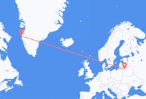 Flights from Vilnius, Lithuania to Sisimiut, Greenland