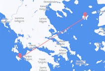 Fly fra Zakynthos Island til Lemnos