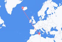Vols de Tébessa, Algérie à Reykjavik, Islande