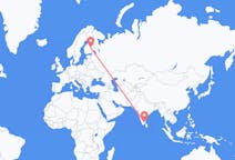 Flights from Tiruchirappalli, India to Kuopio, Finland