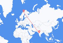 Flights from Aurangabad, India to Kiruna, Sweden