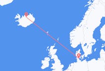 Flyreiser fra Sønderborg, Danmark til Akureyri, Island