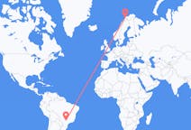 Flights from Araçatuba, Brazil to Tromsø, Norway