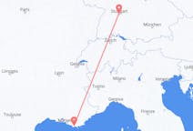Flights from Toulon, France to Stuttgart, Germany