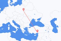 Flyreiser fra Adana, Tyrkia til Lublin, Polen
