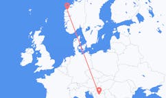 Flyrejser fra Banja Luka, Bosnien-Hercegovina til Volda, Norge