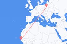 Flights from Banjul to Warsaw
