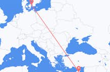 Flüge von Larnaka, nach Kopenhagen