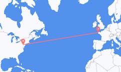 Flights from Lancaster to Brest