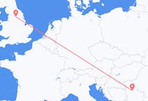 Flyg från Leeds till Belgrad