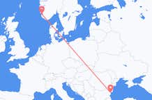 Flights from Stavanger to Varna