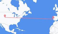 出发地 美国拉勒米 (怀俄明州)目的地 葡萄牙里斯本的航班