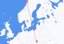 ตั๋วเครื่องบินจากเมืองMosjøenไปยังเมืองแดแบร็ตแซ็น