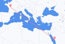 出发地 沙特阿拉伯出发地 延布目的地 法国普瓦捷的航班