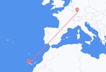 Flights from San Sebastián de La Gomera, Spain to Karlsruhe, Germany